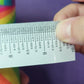 Printable Ruler with 16ths and 32nds inch in Decimal Units – elliescraftyco