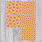 Warp Checkered Template for Straight Tumblers