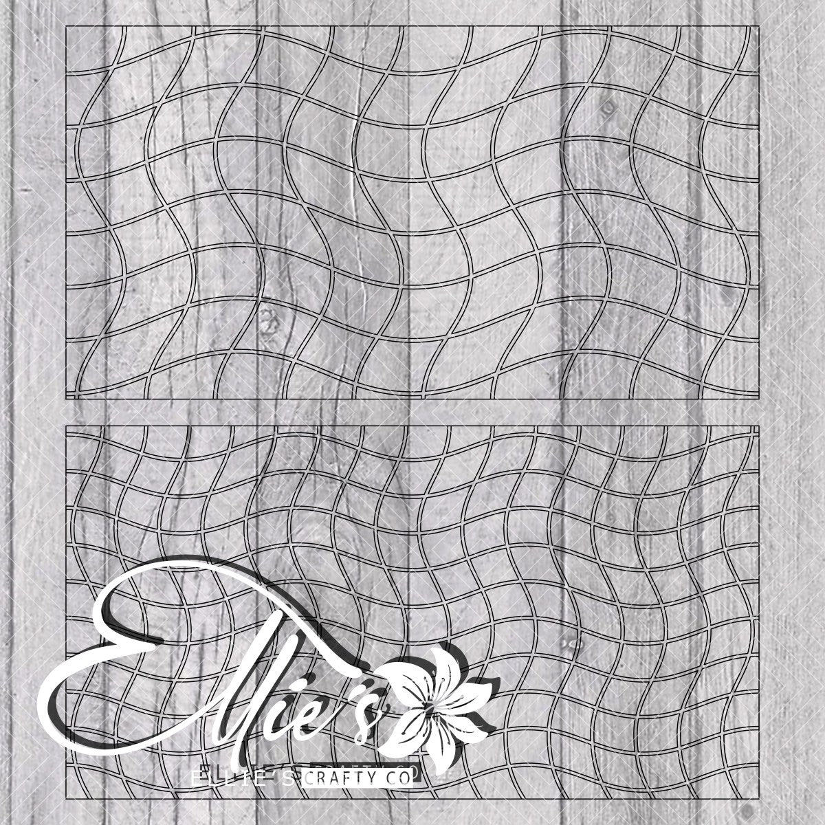 Warp Checkered Template for Mini Skinny Tumblers