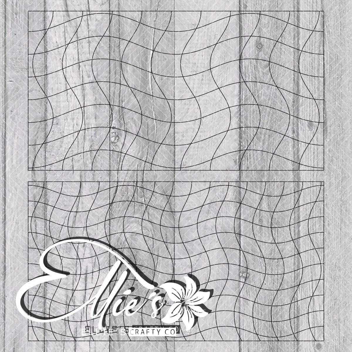Warp Checkered Template for Mini Skinny Tumblers