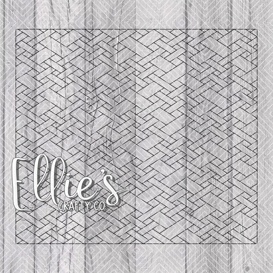 Basket Weave Collection V3 Template for 20oz Skinny Straight Tumblers