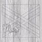 Emery and K Basket Weave Collection Template for Straight Tumblers