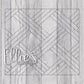Emery and K Basket Weave Collection Template for Straight Tumblers