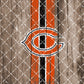 Football Team Painted on Wood Tumbler Warp