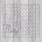 Herringbone Tiled Vsplit Collection Template for Straight Tumblers