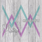 Linked Diamonds Collection Template for Straight Tumblers V2