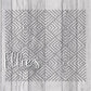 Art Deco Mountain Peaks Template for Straight Tumblers