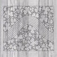 Shamrock and Rainbow Burst Template for Straight Tumblers