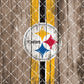 Football Team Painted on Wood Tumbler Wrap