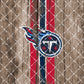 Football Team Painted on Wood Tumbler Wrap