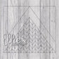 Tangram V Split Template for Straight Tumblers