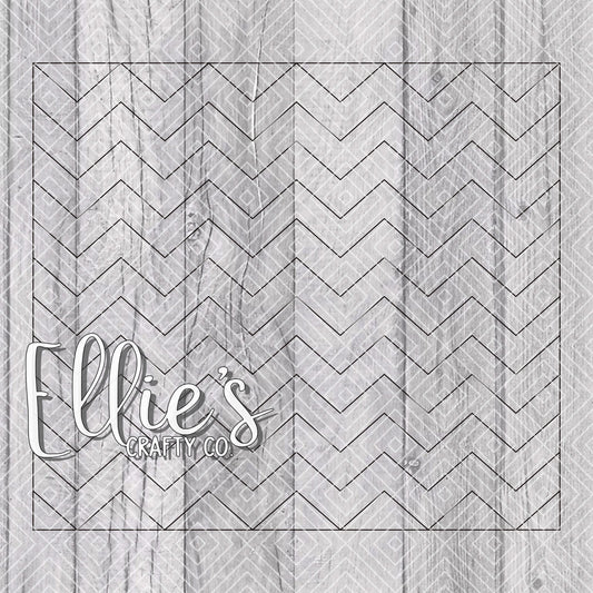 Chevron Template for 20oz Skinny Straight Tumblers