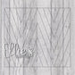 Deep V Chevron Template for Straight Tumblers