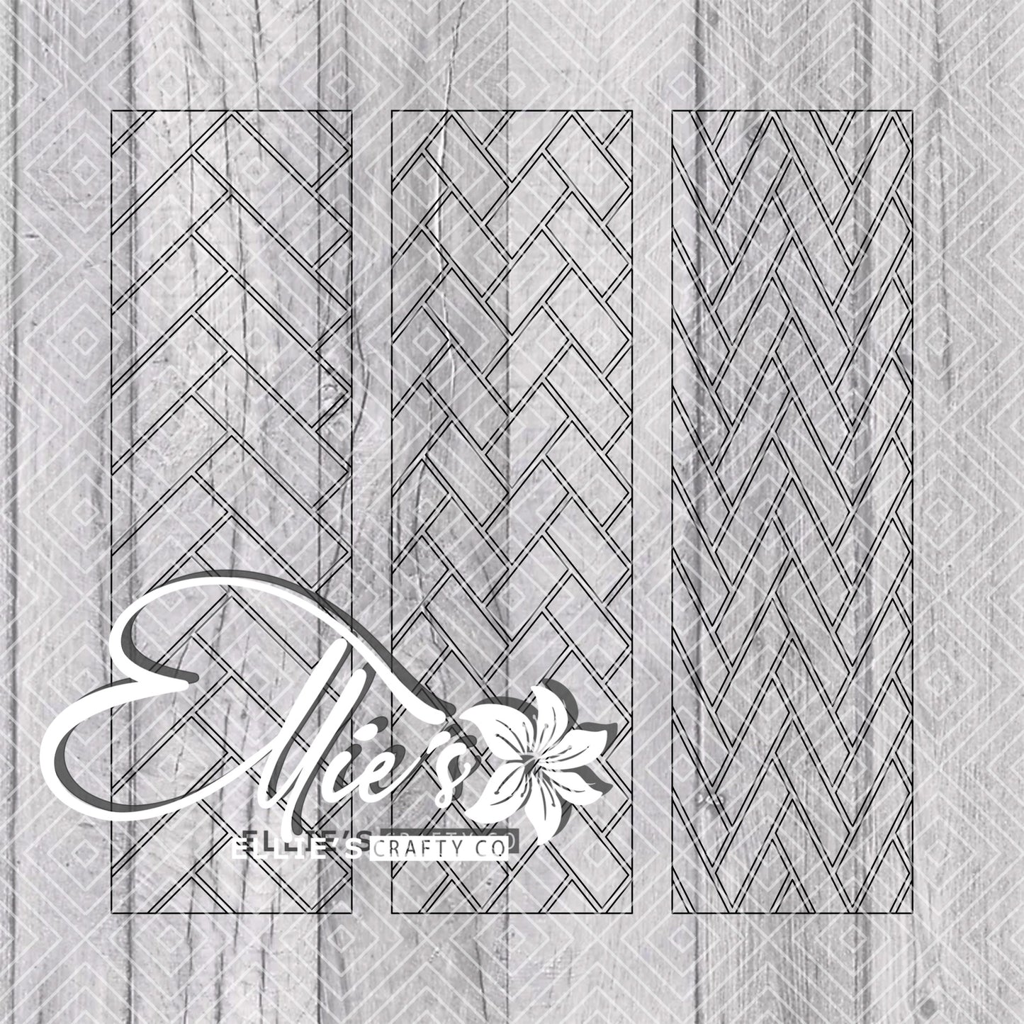 Herringbone Pen Template