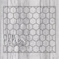 Honeycomb Template for Straight Tumblers