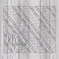In Love Valentines Template for Straight Tumblers